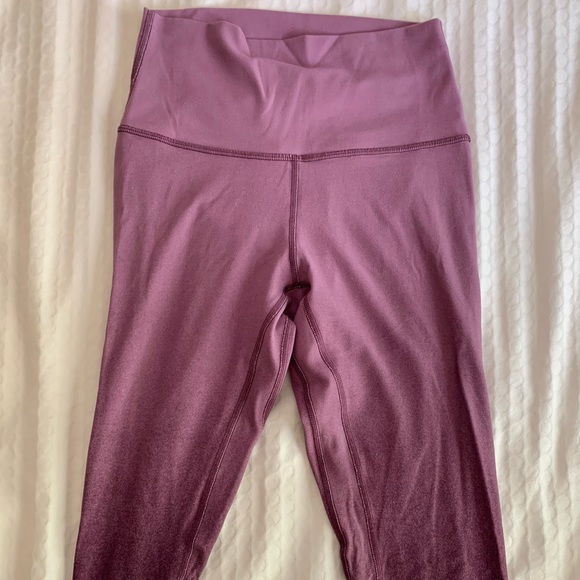 Lululemon legging, purple ombré - Picture 3 of 6